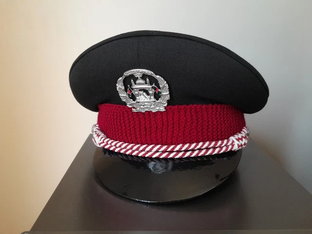 ANCIENNE CASQUETTE MILITAIRE Afghanistan Old Police Hat Cap EUR 90,00 ...