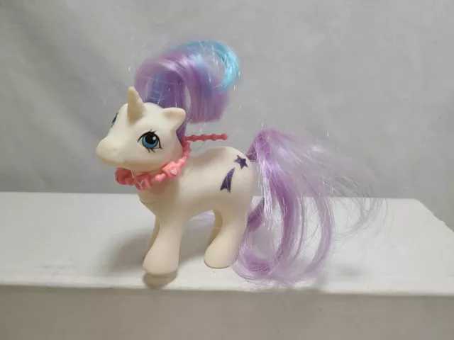 My Little Pony G1 Unicorn Baby Glory 1984 Vintage Hasbro W/ Necklace