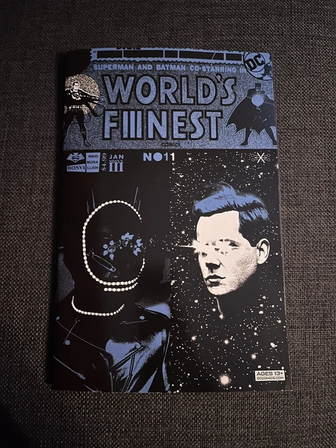 DC Comics Batman Superman World's Finest #11 2nd Printing Jack White III Variant