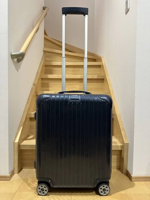 RIMOWA SALSA DELUXE 47L Navy Blue 4-wheels Carry Case Suitcase