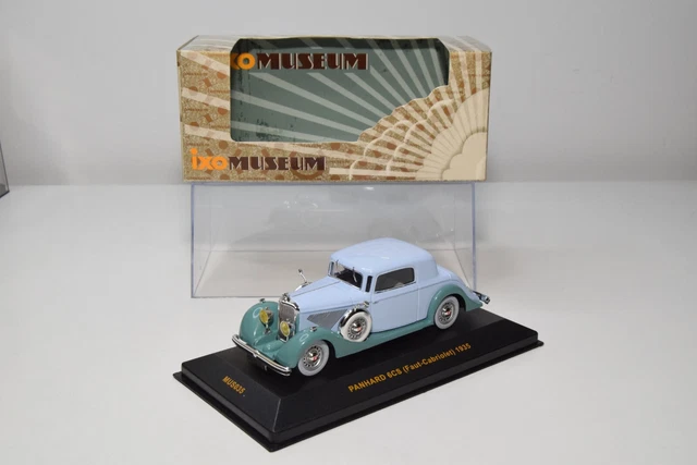 COCHES CLASICOS A ESCALA: PANHARD 6CS FAUX CABRIOLET 1935