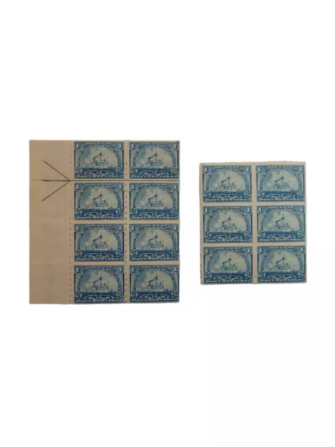 Travelstamps:1898 US Stamps Scott #R163 Battleship Documentary MNH 14 Stamps HTF