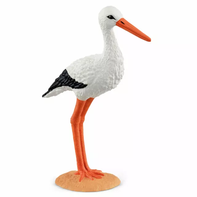 Schleich Wild Life 13936 Stork Collectible Bird Figure Figurine Age 3+yrs New