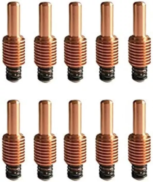 10 Pcs 220842 Plasma Cutter Electrodes Fit Hypertherm Powermax 45XP/65/85/105