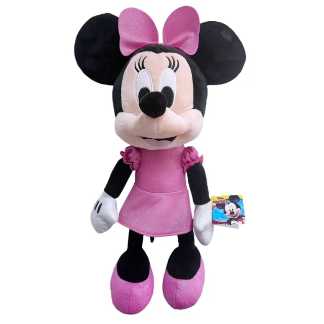 Disney Minnie Mouse & Topolino Peluche 54 CM Original Enfants + 0