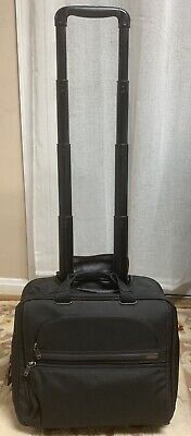 Tumi Alpha 26102D4 Rolling Carry On Laptop Briefcase 16" Ballistic Nylon Luggage