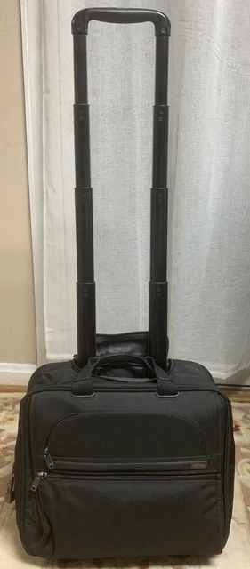 Tumi Alpha 26102D4 Rolling Carry On Laptop Briefcase 16" Ballistic Nylon Luggage