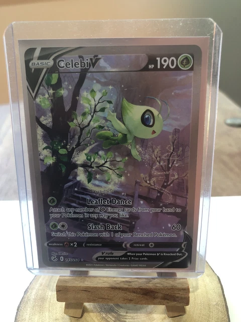 Pokémon TCG Celebi V Fusion Strike 245/264 Holo Full Art