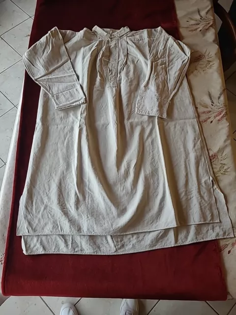 jolie chemise très ancienne (avant 1900) en chanvre 38 a