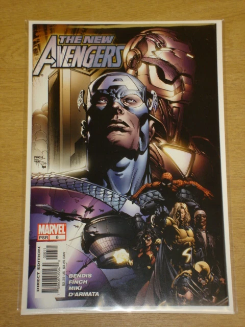 New Avengers #6 Marvel Comic Near Mint (9.4) Condition June 2005