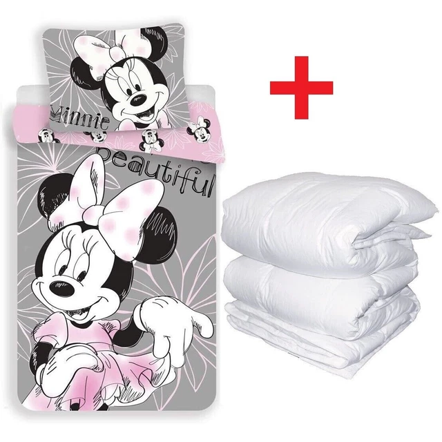 Minnie Beauti Complete Lit Simple Housse de Couette Avec Duvet Hivernal