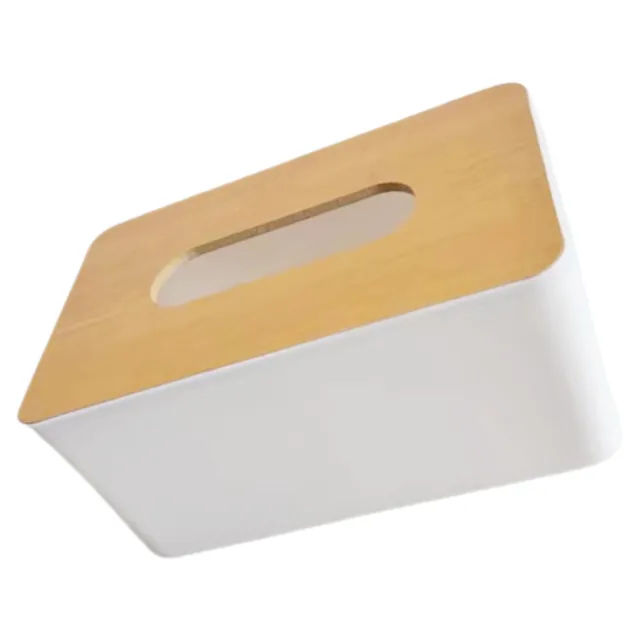 Scatole di fazzoletti per la casa scatola di fazzoletti intrecciati in  pelle Pu sacchetto di carta