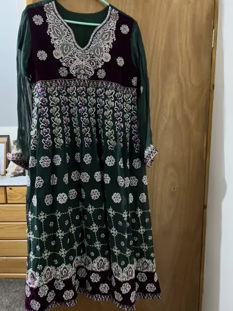 Salwar Kameez Party Wear Anarkali Dress Bollywood Pakistani Indian Wedding Gown