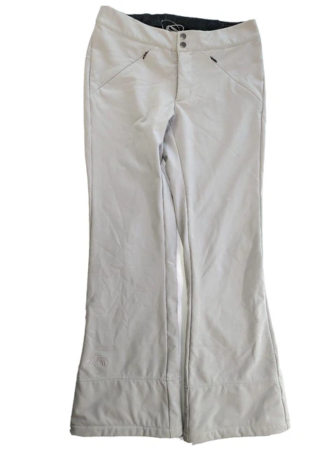 TNF North Face Womens Pants Medium Ski Snow Waterproof Gray NWOT