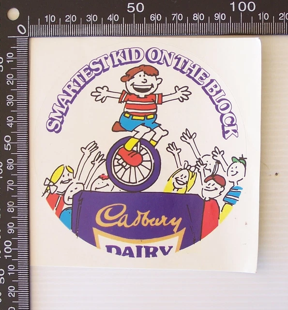 VINTAGE CADBURY DAIRY Milk Chocolate Block Souvenir Milk Bar Promo
