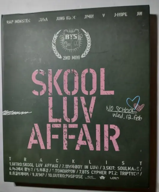 BTS Skool Luv Affair Album (CD+Photobook)