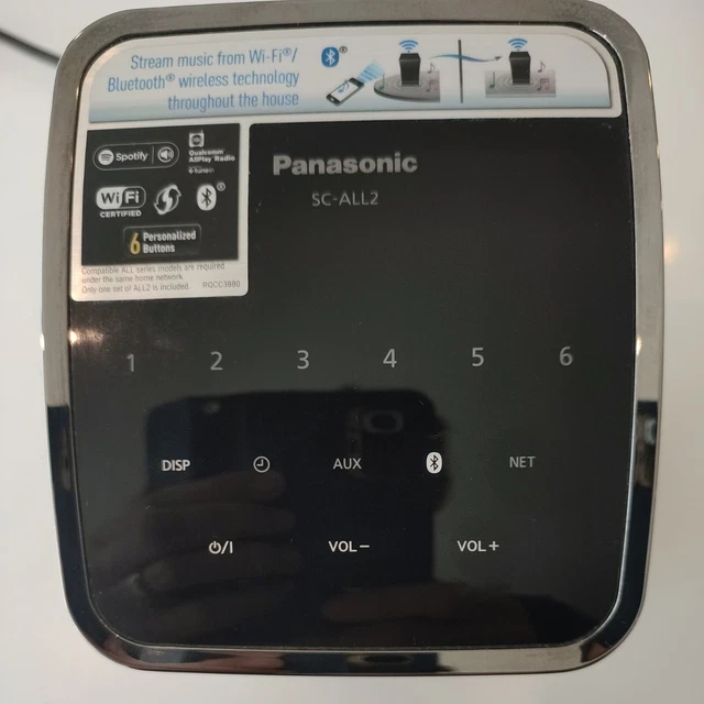 PANASONIC SCALL2 Bluetooth speaker Button not working). £0.