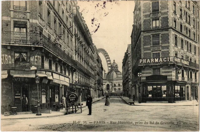 CPA PARIS 15e Rue Humblot Bd de Grenelle (1249304)