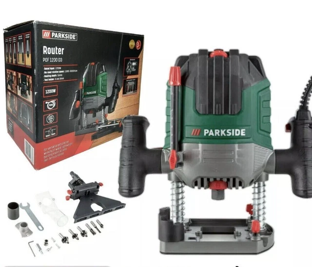 PARKSIDE POF 1200 D3 Electric Router For Versatile & Precise Working Of ...
