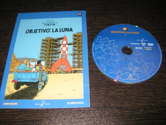 DVD Tintin (Objectif Lune Objectif Lune Photo Stock - Alamy