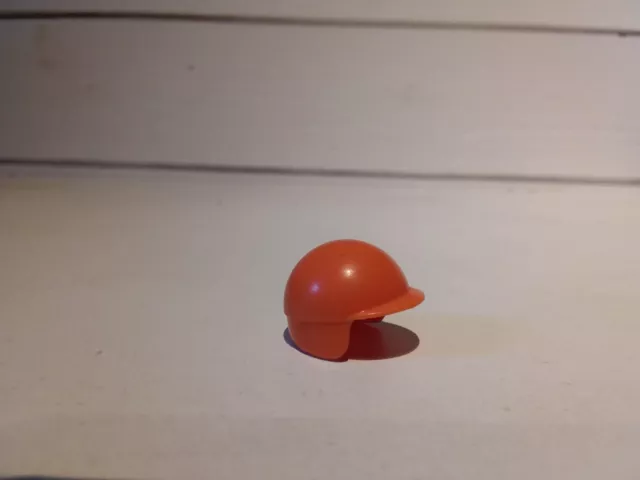 Playmobil Pièce 3524/ Voiture Rallye Vintage Casque Pilote Orange