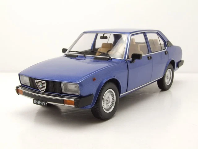 Modèle réduit Alfa Romeo - Alfetta Berlina 2000l 1978 - Bleu Pervinca