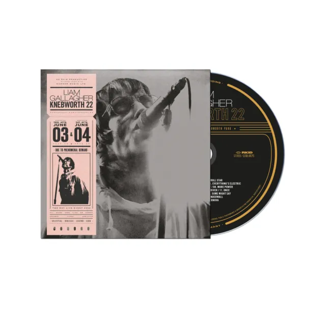 Liam Gallagher - Knebworth 22 (Warner Records) CD Album