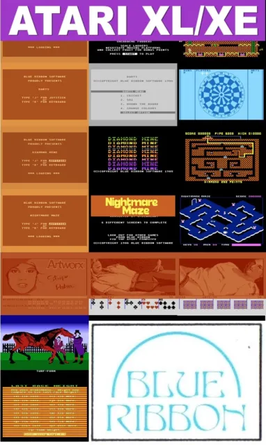 Atari Xl/Xe -- Blue Ribbon -- # Auswahl # 🔔 Update: 9. 10. 2023