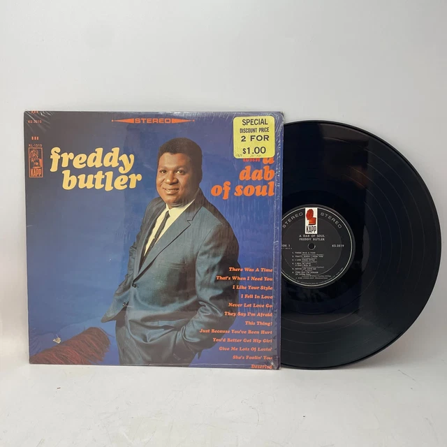 FREDDY BUTLER - With A Dab Of Soul - CD Album - 1997 Funk / Soul