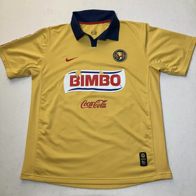 Vintage Nike Club America Jersey Mens XL 2006-2007 Home Liga MX Football Soccer