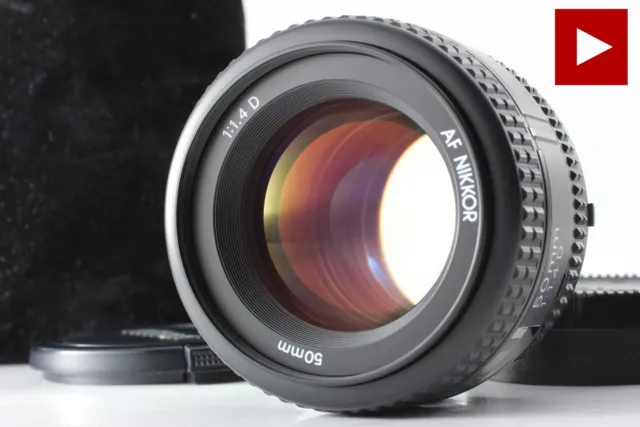 ⏯[Top MINT]  Nikon Nikkor AF 50mm f/1.4 D Standard Prime Camera Lens From JAPAN