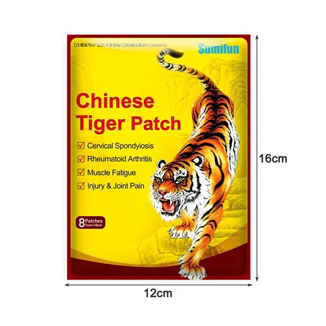 8pcs Herbal Plaster Chinese Medicine Pain Relief Rheumatoid Medical Patches fr 5
