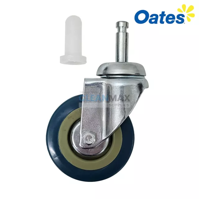 Oates 3″ Front Castor Wheel for Janitor Cart & Scissor Trolley Replacement Part