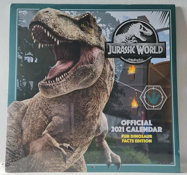 JURASSIC WORLD DINOSAUR 2023 Calendar £36.13 PicClick UK