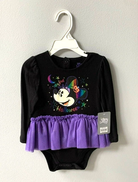 NWT DISNEY BABY Girl One-Piece Tutu HALLOWEEN Costume Age 18-24 Months