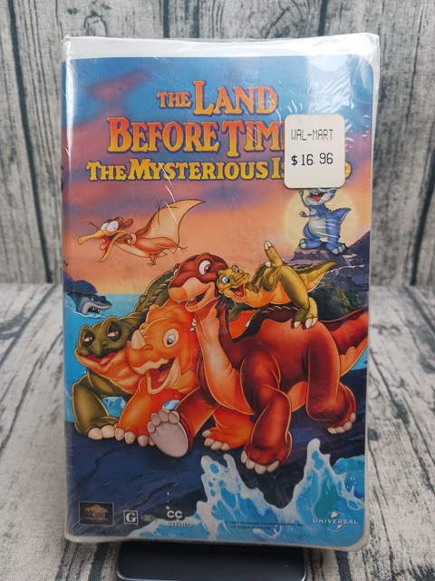 THE LAND BEFORE Time V: The Mysterious Island (VHS, 1997, Clamshell ...