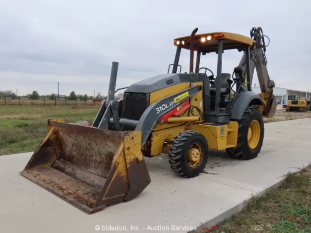 2015 Deere 310LEP 4x4 Backhoe Wheel Loader Tractor E-Stick Aux Hyd