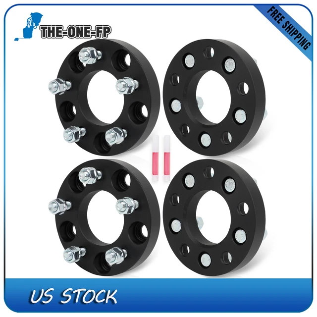 4 X 1" 5x4.75 to 5x4.5 Wheel Adapters M12x1.5 For 1984-2019 Chevrolet Corvette