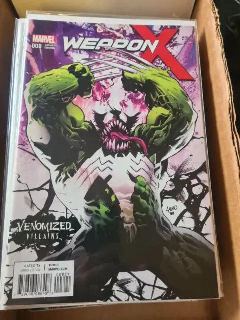 Marvel Weapon X #8 Venomized Variant High Grade Comic Book