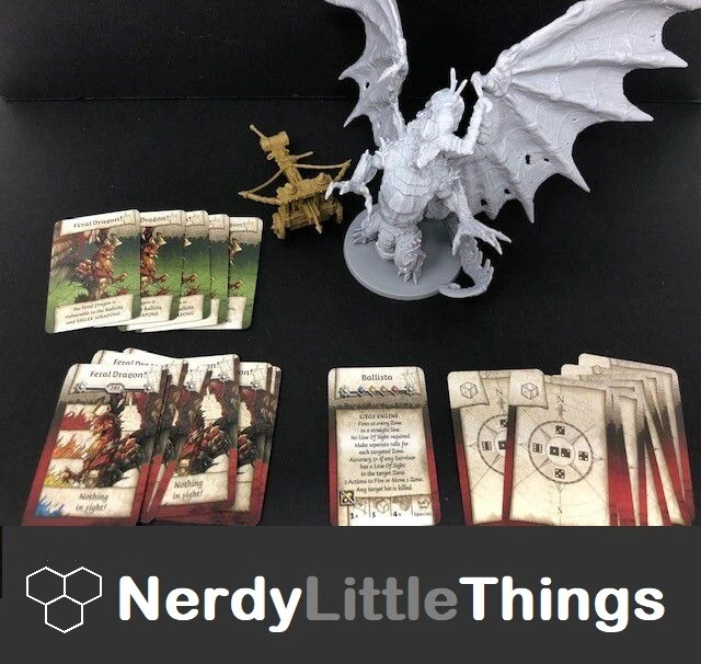 ZOMBICIDE BLACK PLAGUE Kickstarter Exclusive Feral Dragon