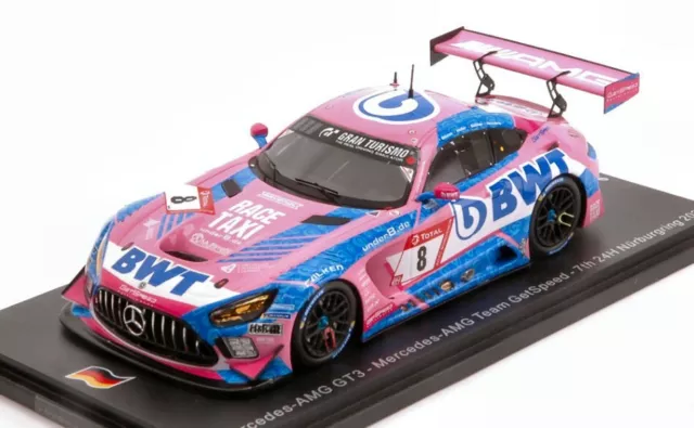 Miniature voiture auto 1/43 spark Mercedes GT3 24H Nurburgring Racing Modélisme