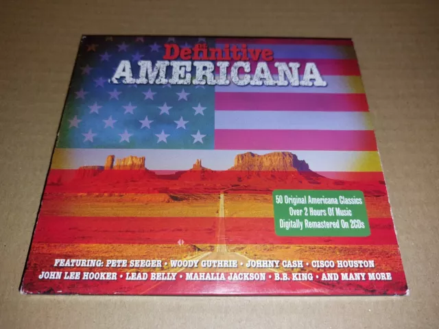Various Artists * Definitive Americana * 2 X Cd Album Excellent 2009