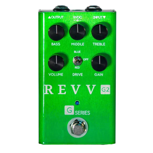 Revv G2 Dynamic Overdrive Guitar Effects Pedal