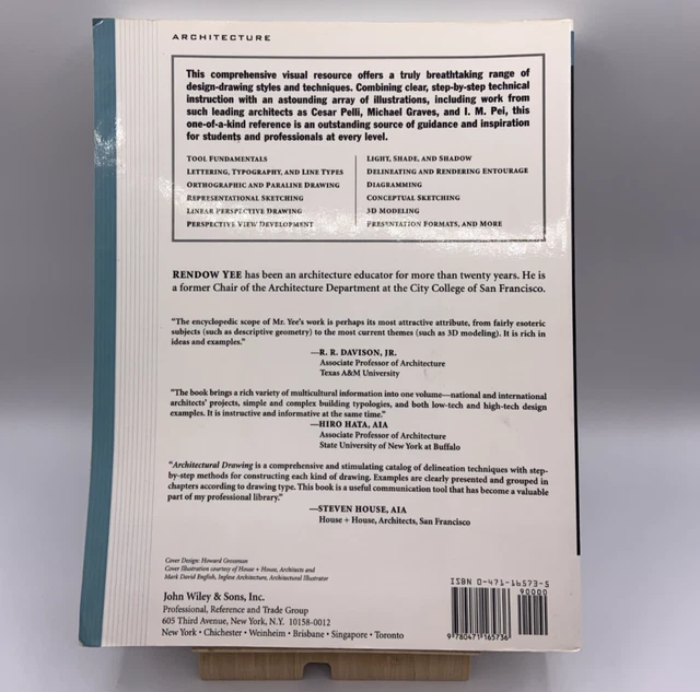 ARCHITECTURAL DRAWING A Visual Compendium of Types and Methods by