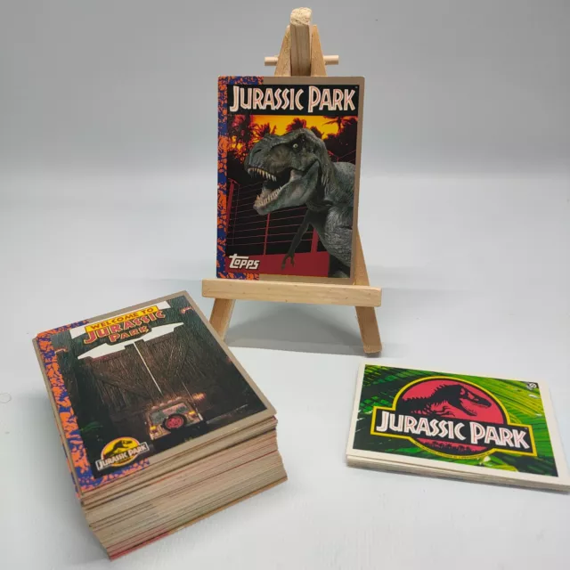 Topps Jurassic Park 1993 Sammelkarten Wählen Sie Ihre Karte vervollständigen Sie Ihre Sammlung