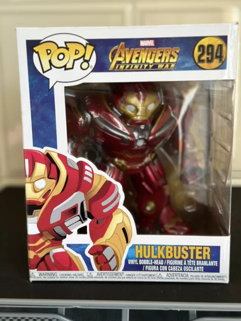 Funko Pop 294 Marvel Avengers Infinity War Hulkbuster 6 inch 15 cm