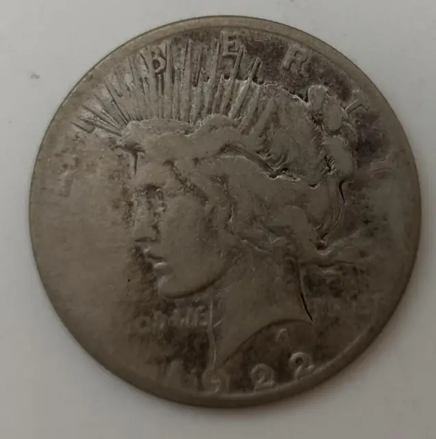 Cb- Moneta 1 Dollaro Argento Peace Stati Uniti Usa 1922 - Gtts27