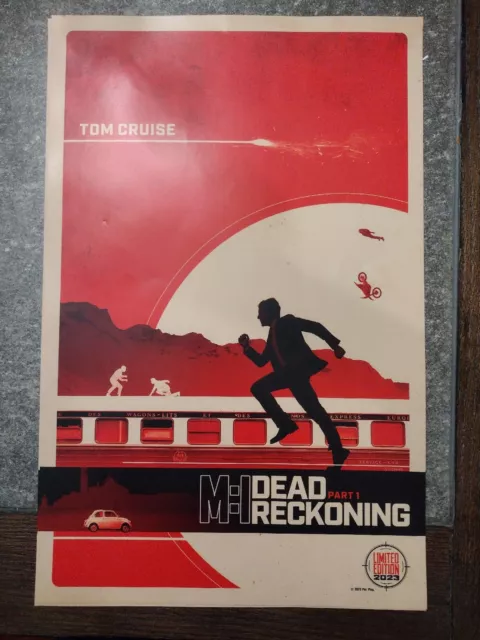 'Mission: Impossible – Dead Reckoning Part One' Limited Edition Promo Poster