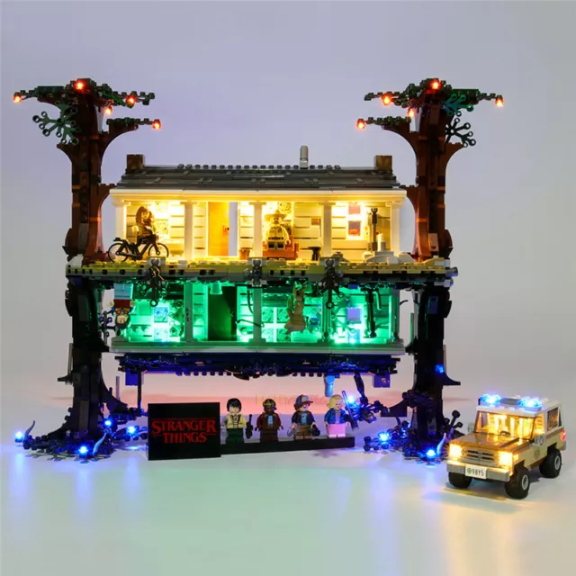 LED Light Lighting Kit For LEGOs 75810 STRANGER THINGS The Upside Down