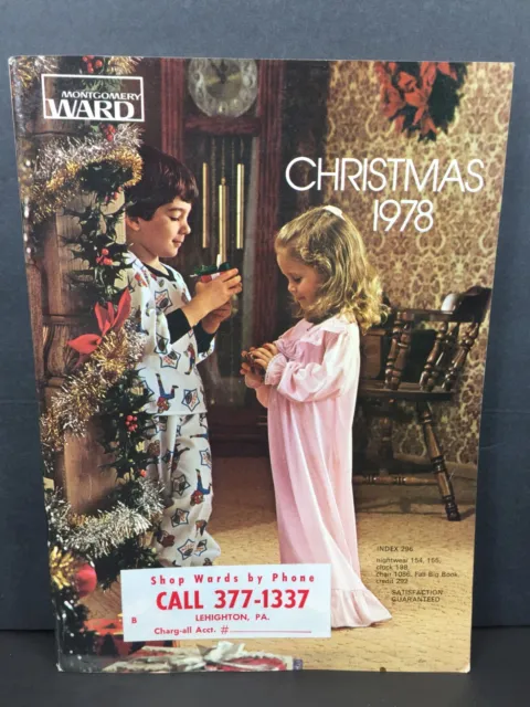 1978 Montgomery Ward Christmas Catalog 70's fashion toys star wars mego +++++